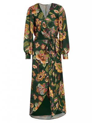 Платье миди с запахом Daisy и цветочным принтом , цвет spruce combo morris floral Ramy Brook