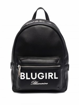 Рюкзак с логотипом Blugirl. Цвет: черный