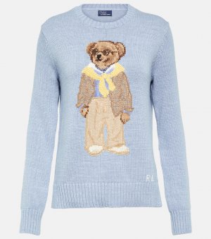 Хлопковый свитер polo bear , мультиколор Ralph Lauren