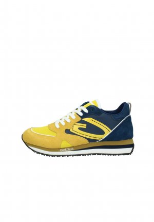Низкие кроссовки, желтые Alberto Guardiani