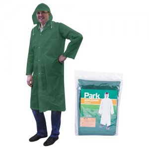 Дождевик PARK, демисезон/лето, водонепроницаемый, размер XL, зеленый Park. Цвет: зеленый