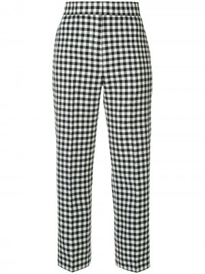 Vichy cropped trousers Ports 1961. Цвет: черный