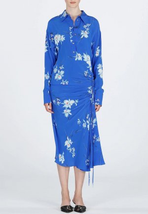 Платье No21. Цвет: голубой
