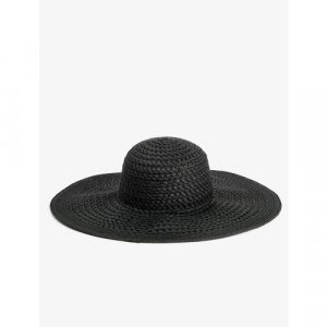 Шляпа , размер T-универсальный, черный KOTON. Цвет: черный