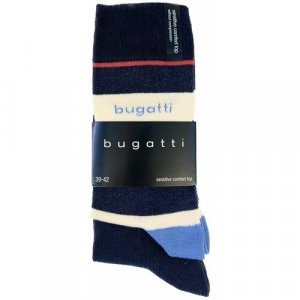 Носки , размер 39-42, синий Bugatti. Цвет: синий