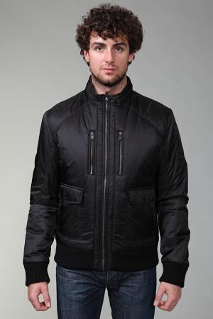 Куртка с капюшоном Montecore. Цвет: черный