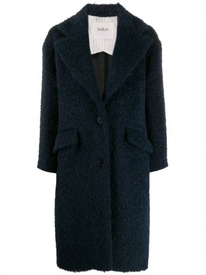 Фактурное пальто Adele Ba&Sh. Цвет: синий
