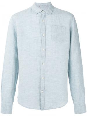 Джинсовая рубашка Woolrich. Цвет: синий