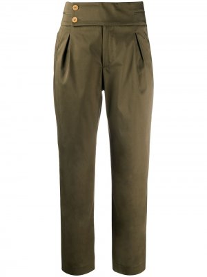 LAutre Chose зауженные брюки L'Autre. Цвет: зеленый