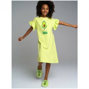 Сорочка playToday, размер 128, зеленый PlayToday. Цвет: зеленый