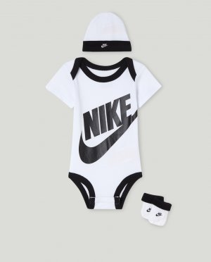 Комплект из 3 предметов белого цвета для мальчика, белый Nike