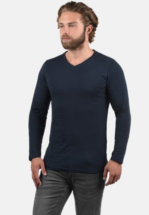 Рубашка с длинным рукавом SDBASIL , цвет dark blue Solid