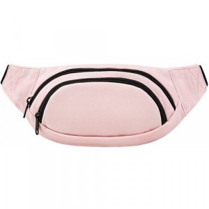 Сумка поясная , розовый Street Bags. Цвет: розовый/бледно-розовый