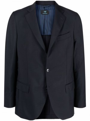 Однобортный пиджак MP Massimo Piombo. Цвет: синий