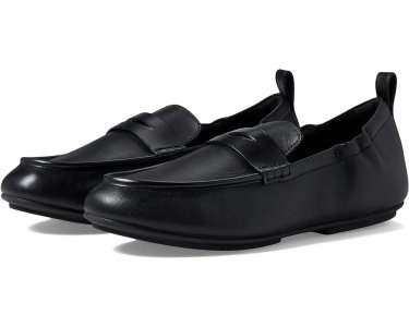 Лоферы Allegro Leather Penny Loafers, цвет All Black FitFlop