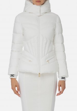 Куртка ELISABETTA FRANCHI. Цвет: белый