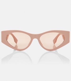 Солнцезащитные очки o'lock в кошачьем глазу , розовый Fendi