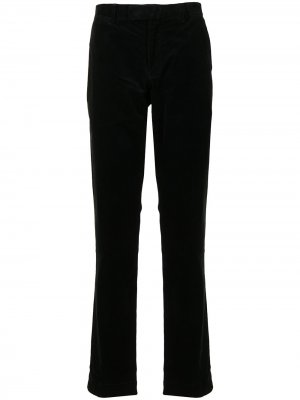 Вельветовые брюки прямого кроя Polo Ralph Lauren. Цвет: черный