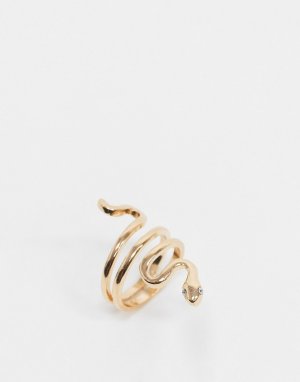 Золотистое кольцо в виде змеи Lothendra-Серебряный ALDO