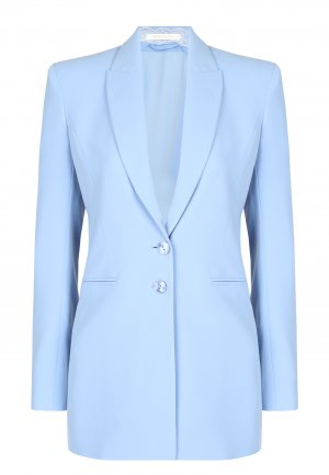 Пиджак PATRIZIA PEPE. Цвет: голубой