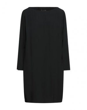 Короткое платье ATOS LOMBARDINI. Цвет: черный