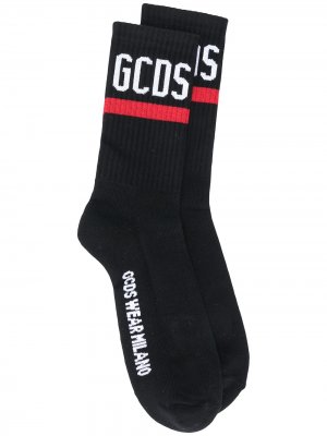 Носки с логотипом Gcds. Цвет: черный