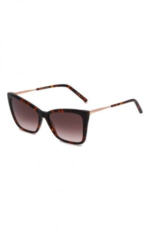 Солнцезащитные очки Carolina Herrera. Цвет: коричневый