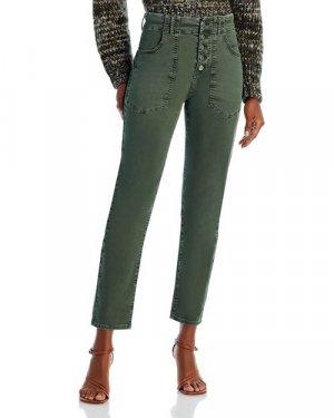 Прямые брюки-карго Arya , цвет Green Veronica Beard