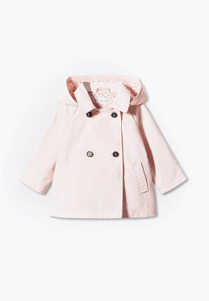 Плащ Mango Kids GRACE4. Цвет: розовый