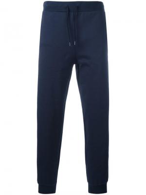 Спортивные брюки с прорезными карманами Dirk Bikkembergs. Цвет: синий