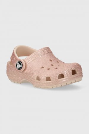 Детские тапочки, розовый Crocs