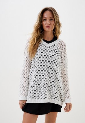 Пуловер Francesco Donni. Цвет: белый