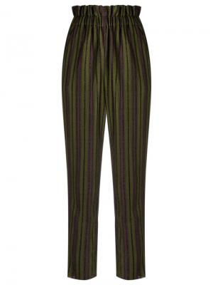 High waist trousers Gig. Цвет: зелёный