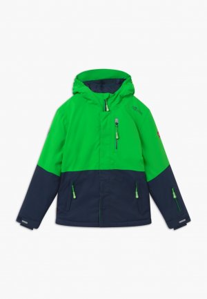 Куртка для сноуборда Kids Hallingdal Unisex TrollKids, цвет bright green/navy Trollkids