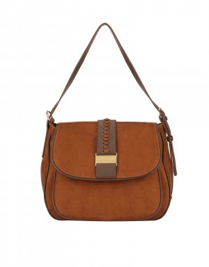 Perla Темно-коричневая сумка через плечо среднего размера , коричневый Laura Ashley