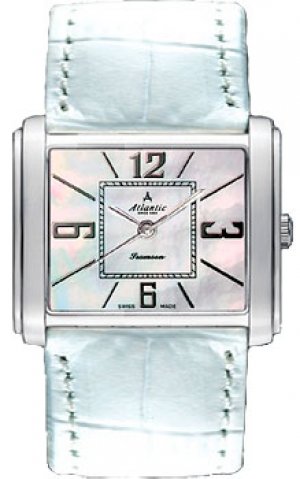 Швейцарские наручные женские часы 27344.41.05. Коллекция Rectangular Atlantic