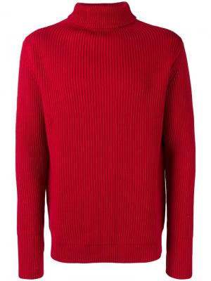 Классический свитер с высоким воротом ANDERSEN-ANDERSEN. Цвет: красный