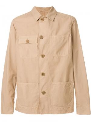 Куртка рубашечного кроя в стиле сафари Altea. Цвет: бежевый