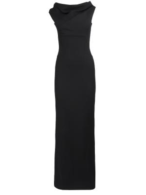 Длинное платье DSQUARED2. Цвет: черный