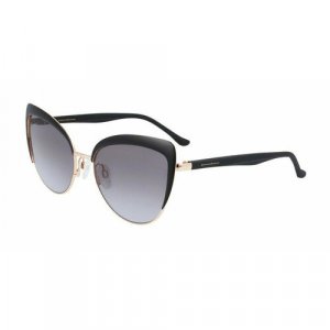 Солнцезащитные очки DO301S 001, черный Donna Karan. Цвет: черный