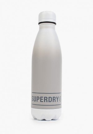 Бутылка Superdry PASSENGER BOTTLE, 500 мл. Цвет: серый