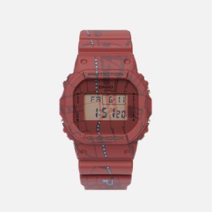 Наручные часы G-SHOCK DW-5600SBY-4 Treasure Hunt CASIO. Цвет: красный