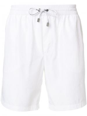 Классические пляжные шорты Dolce & Gabbana. Цвет: белый