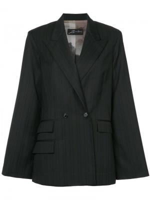 Двубортный пиджак Outfitter Zambesi. Цвет: черный