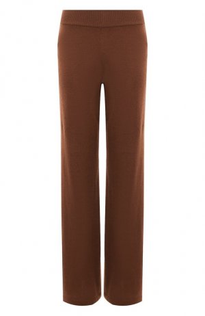 Кашемировые брюки Canessa. Цвет: коричневый