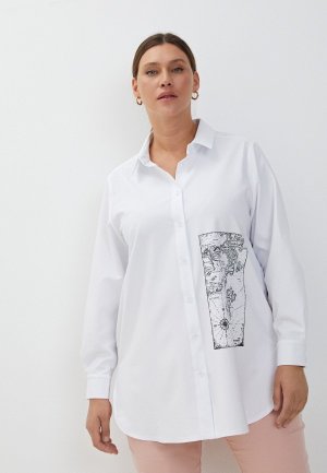 Рубашка Intikoma. Цвет: белый