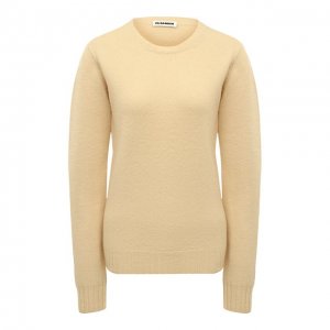 Шерстяной пуловер Jil Sander. Цвет: жёлтый
