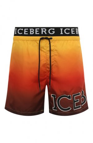 Плавки-шорты Iceberg. Цвет: разноцветный