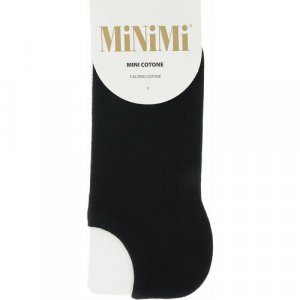 Носки , размер 35-38 (23-25), черный MiNiMi. Цвет: черный