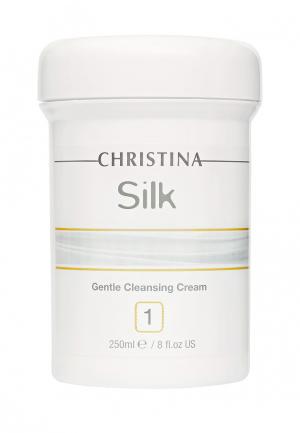 Крем для очищения кожи Christina Silk - Эффект немедленного лифтинга 250 мл. Цвет: белый